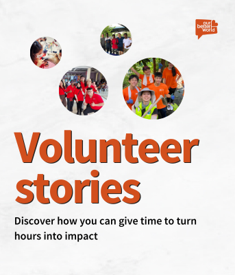 Volunteer stories: from hours to impact